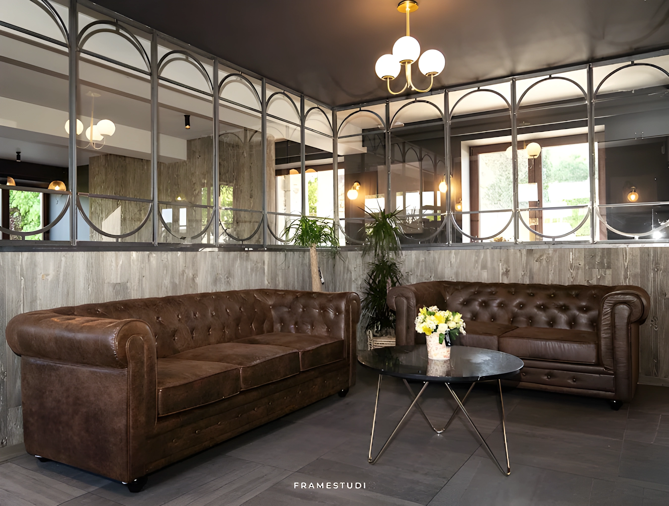 Intérieur de Charlie's Bar-Restaurant