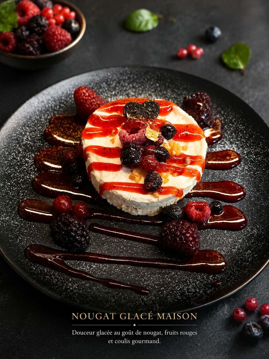 nougat glacé maison